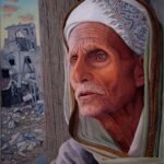 لوحة اليمن السعيد ألوان زيتية مقاس 100×80 سنة الإنتاج 2016